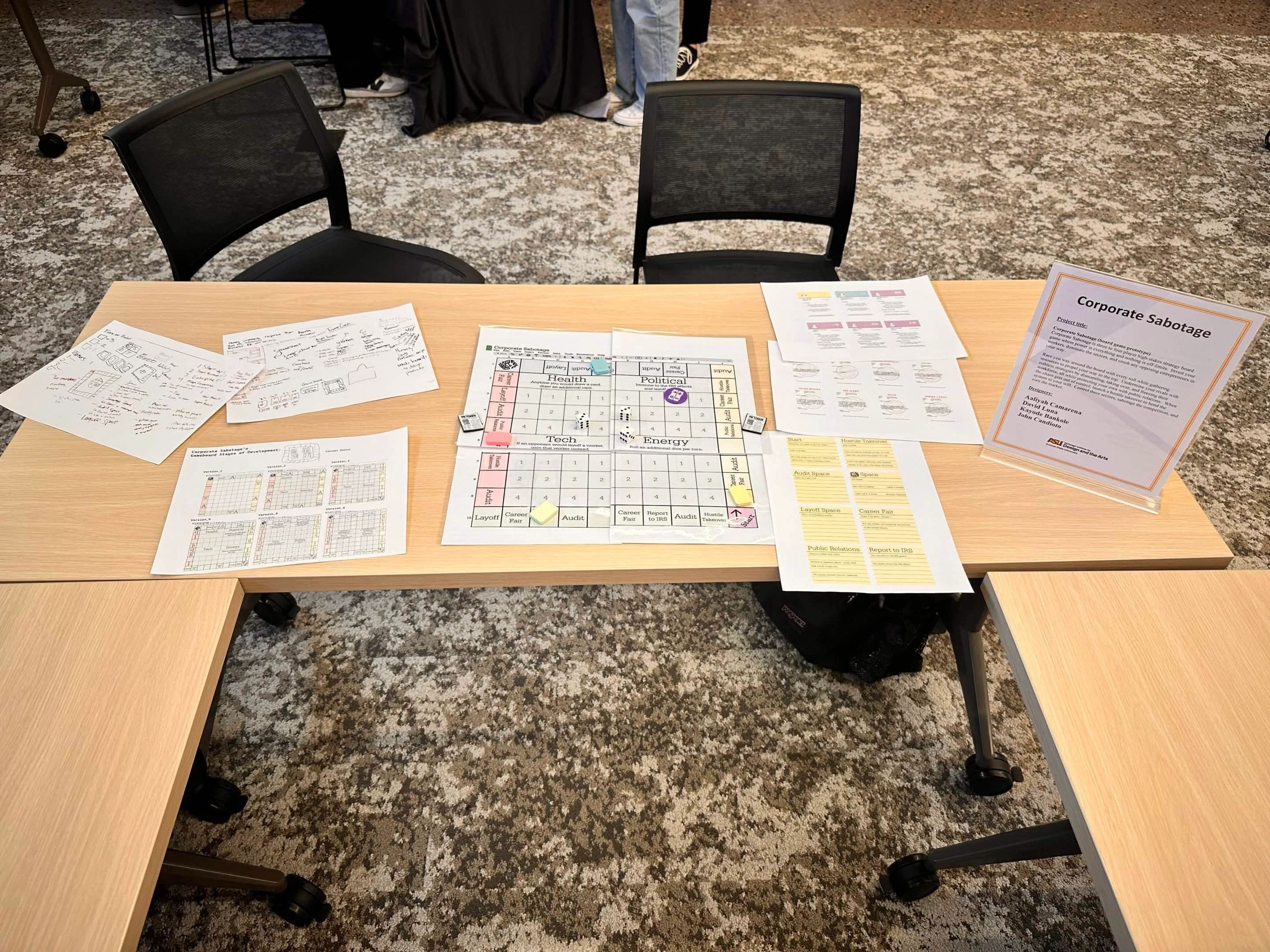 Corporate Sabotage at Herberger Institute Day showcase